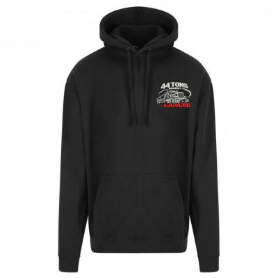 Wear it with pride and help support a great cause.

The 44 Tons Against Cancer Hoodie features our unique truck-inspired logo embroidered on the chest.

£5 from every hoodie sold is donated to the Sir Gareth Edwards Cancer Charity.

A great hoodie for truck drivers, trucking enthusiasts and anyone who wants to get behind the fight against cancer. Whiterig Truck Curtains